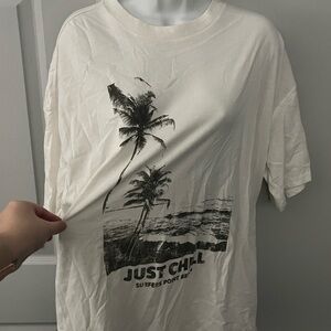 White Graphic T-Shirt